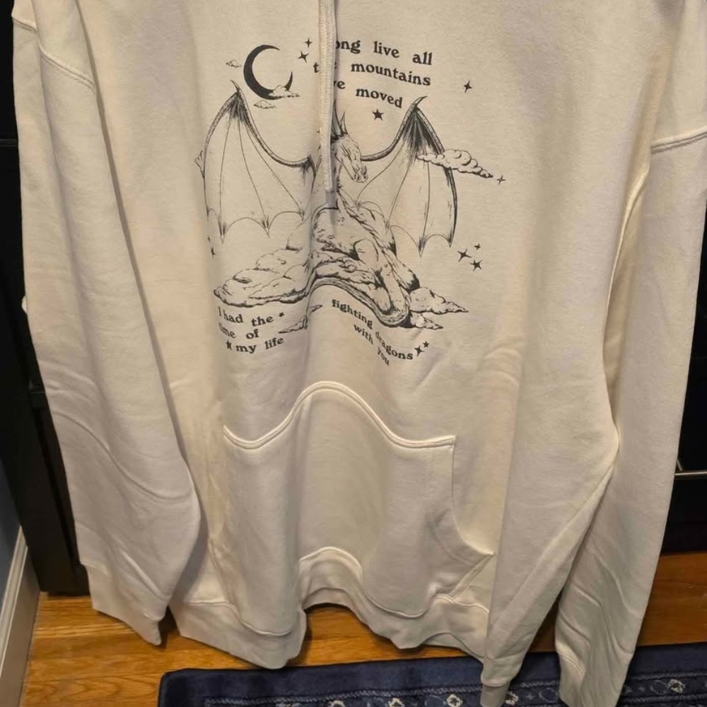 Taylor Swift White Long Live Sweater